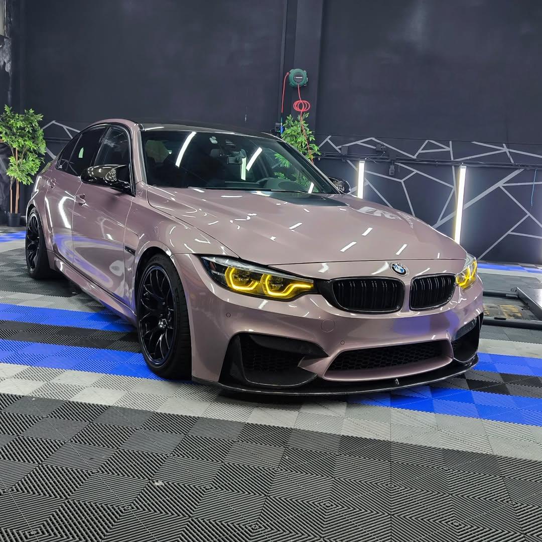 Gloss Metallic Frozen Berry Pink Car Vinyl Wrap PET product image 8 - Veloro metallic vinyl wrap