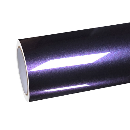 Gloss Metallic Galaxy Purple Car Vinyl Wrap PET