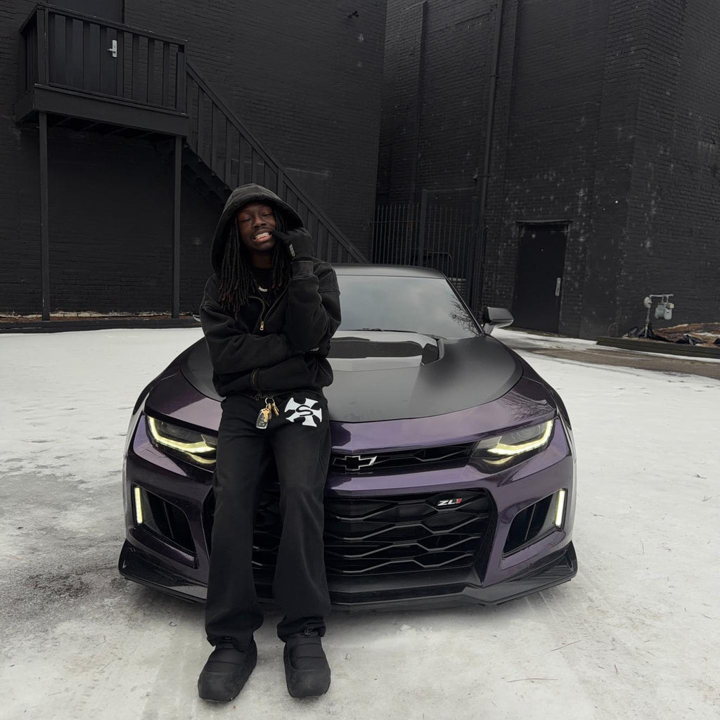Gloss Metallic Galaxy Purple Car Vinyl Wrap PET product image 3 - Veloro metallic vinyl wrap