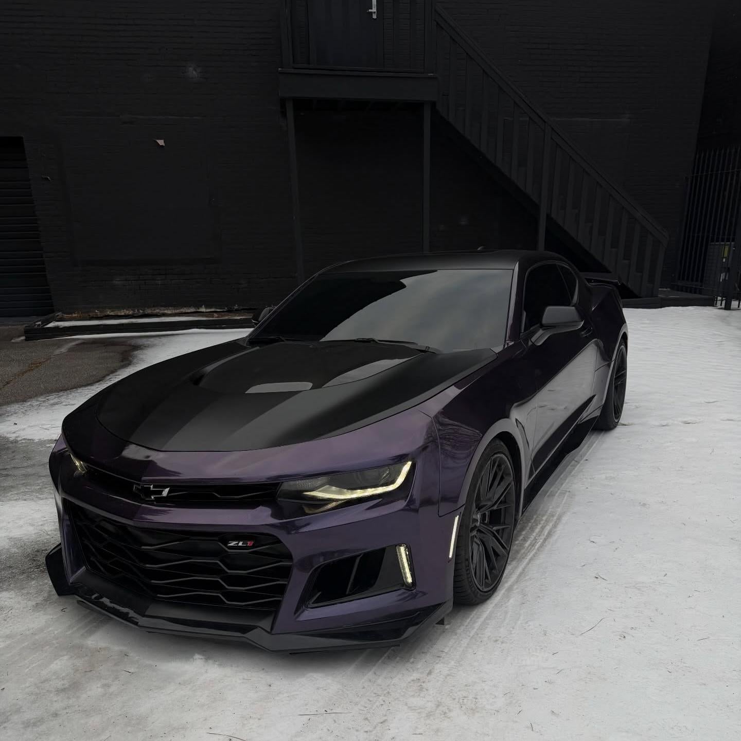Gloss Metallic Galaxy Purple Car Vinyl Wrap PET product image 5 - Veloro metallic vinyl wrap