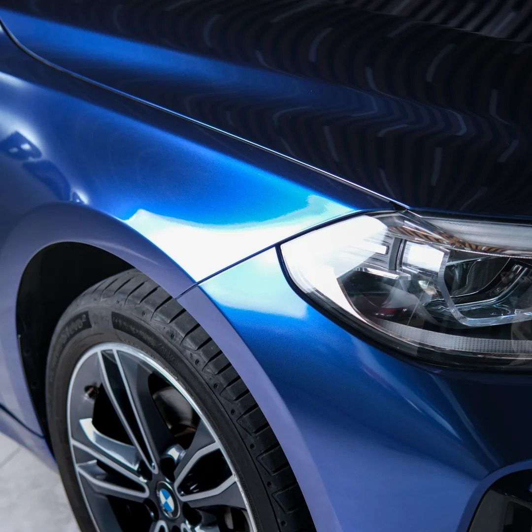 Gloss Metallic Gentian Blue Car Vinyl Wrap product image 12 - Veloro metallic vinyl wrap