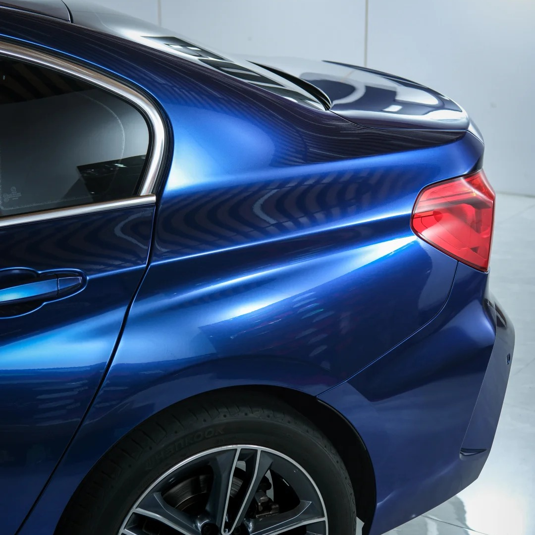 Gloss Metallic Gentian Blue Car Vinyl Wrap product image 10 - Veloro metallic vinyl wrap