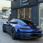 Gloss Metallic Gentian Blue Car Vinyl Wrap product image 4 - Veloro metallic vinyl wrap