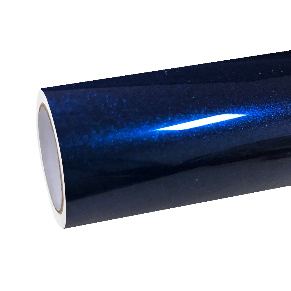 Gloss Metallic Gentian Blue Car Vinyl Wrap product image 2 - Veloro metallic vinyl wrap