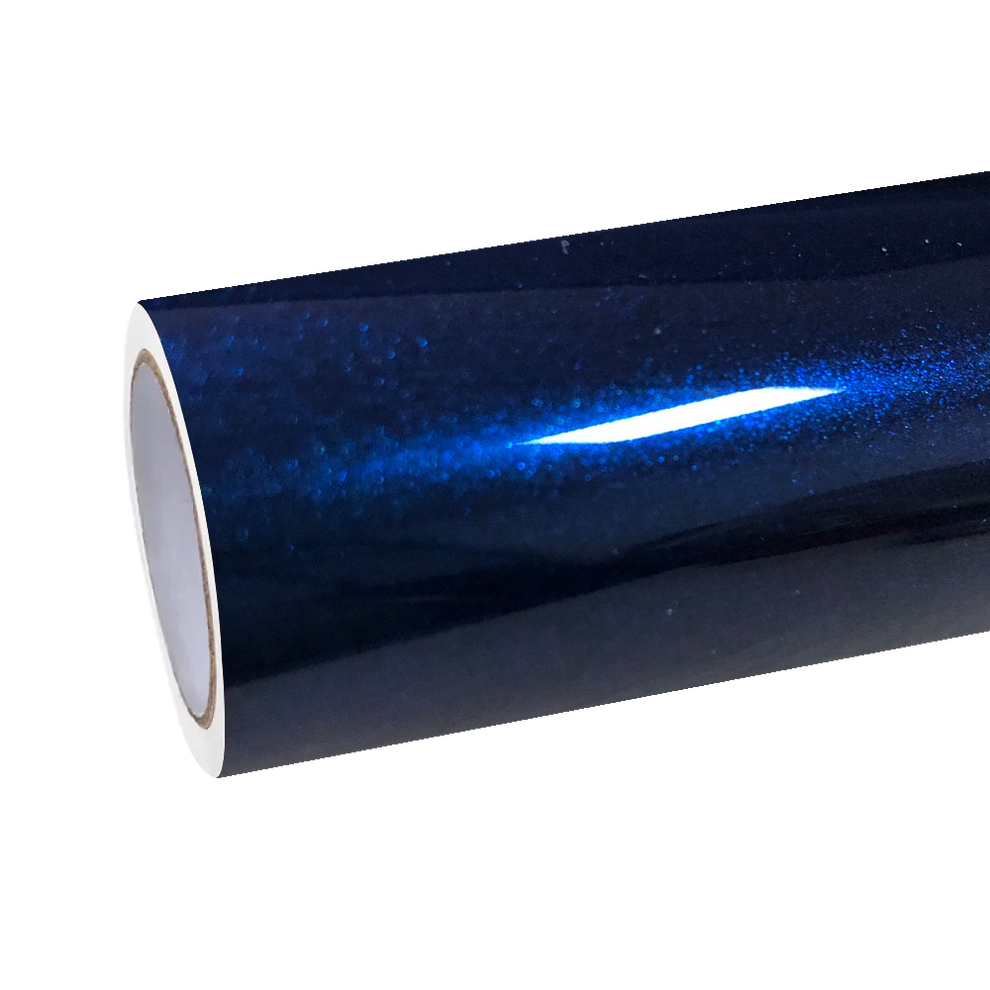 Gloss Metallic Gentian Blue Car Vinyl Wrap product image 2 - Veloro metallic vinyl wrap