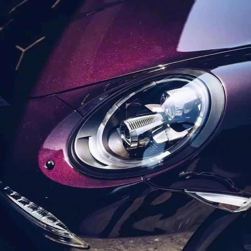 Gloss Metallic Gentian Purple Car Vinyl Wrap PET product image 14 - Veloro metallic vinyl wrap