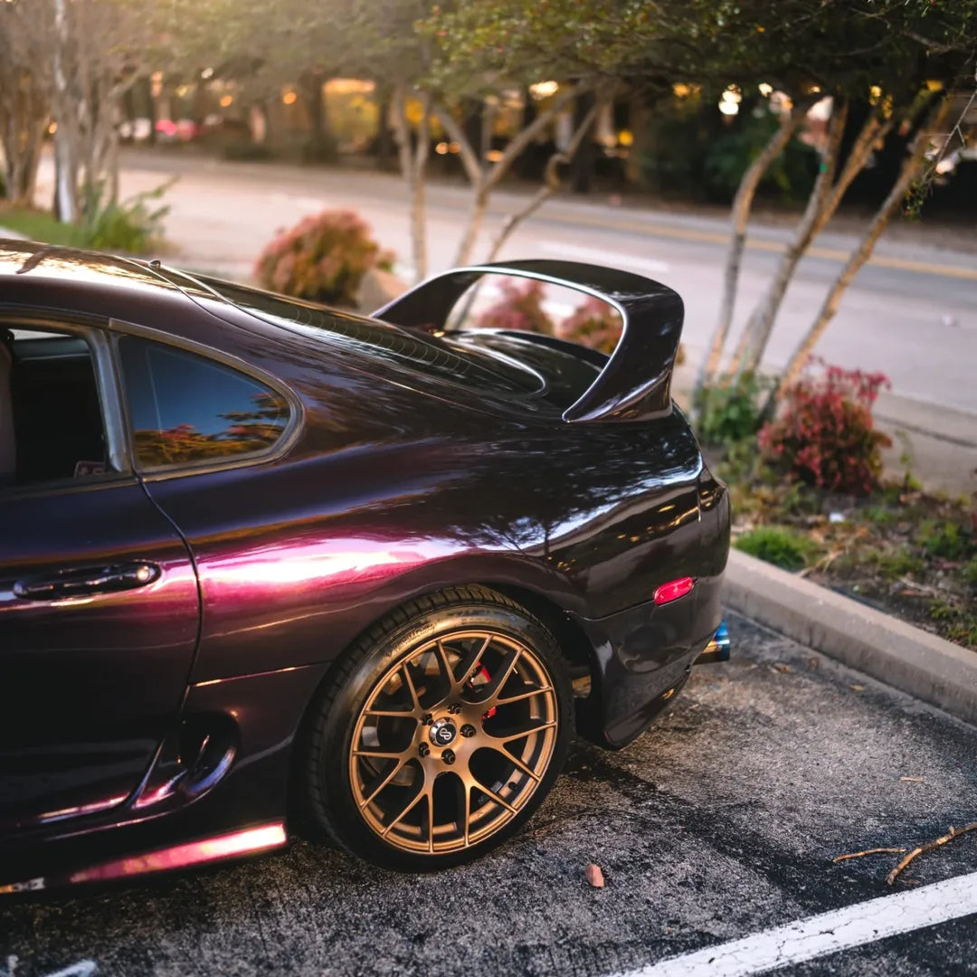 Gloss Metallic Gentian Purple Car Vinyl Wrap PET product image 6 - Veloro metallic vinyl wrap