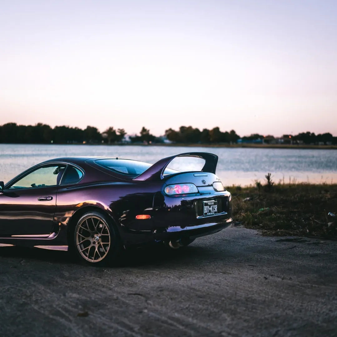 Gloss Metallic Gentian Purple Car Vinyl Wrap PET product image 8 - Veloro metallic vinyl wrap