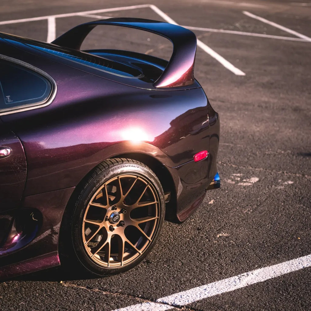 Gloss Metallic Gentian Purple Car Vinyl Wrap PET product image 5 - Veloro metallic vinyl wrap