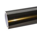 Gloss Metallic Ghost Midnight Gold Black Gold Car Vinyl Wrap PET product image 12 - Veloro metallic vinyl wrap