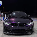 Gloss Metallic Ghost Midnight Purple Car Vinyl Wrap PET product image 14 - Veloro metallic vinyl wrap