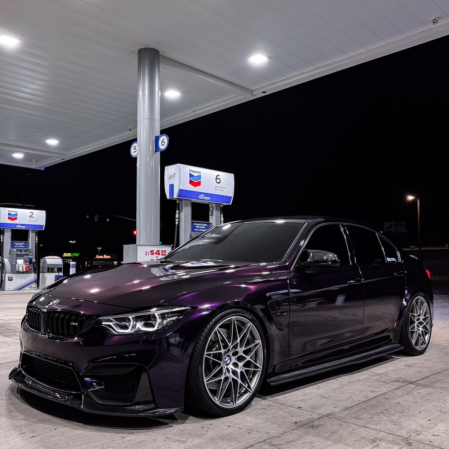 Gloss Metallic Ghost Midnight Purple Car Vinyl Wrap PET product image 13 - Veloro metallic vinyl wrap