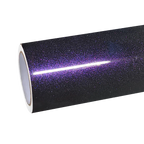 Gloss Metallic Ghost Midnight Purple Car Vinyl Wrap PET product image 2 - Veloro metallic vinyl wrap