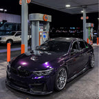 Gloss Metallic Ghost Midnight Purple Car Vinyl Wrap PET product image 5 - Veloro metallic vinyl wrap