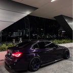 Gloss Metallic Ghost Midnight Purple Car Vinyl Wrap PET product image 7 - Veloro metallic vinyl wrap
