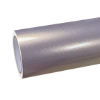 Gloss Metallic Gilded Rose Pink Car Vinyl Wrap PET
