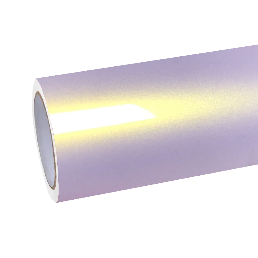 Gloss Metallic Glazed Gold Pink Car Vinyl Wrap PET product image 2 - Veloro metallic vinyl wrap