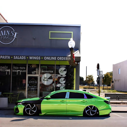 Gloss Metallic Gold Green Car Vinyl Wrap PET product image 4 - Veloro metallic vinyl wrap