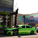 Gloss Metallic Gold Green Car Vinyl Wrap PET product image 6 - Veloro metallic vinyl wrap