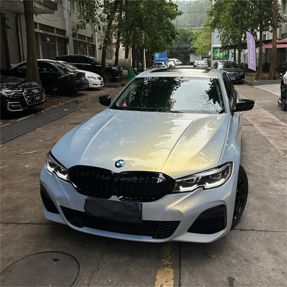 Gloss Metallic Gold Grey Car Vinyl Wrap product image 10 - Veloro metallic vinyl wrap