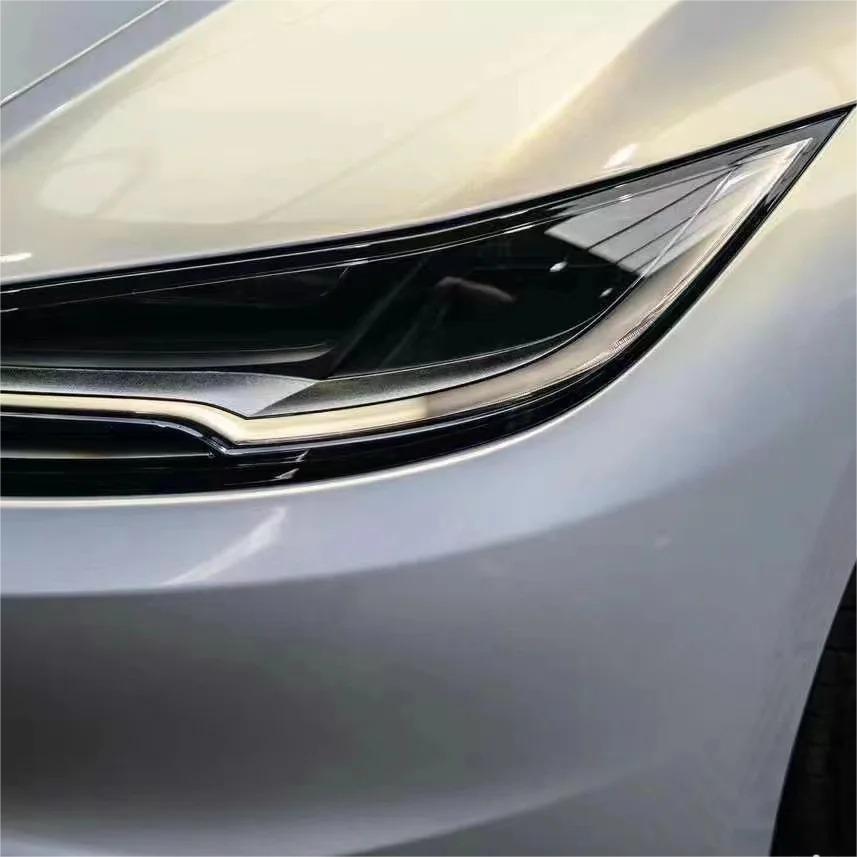 Gloss Metallic Gold Grey Car Vinyl Wrap product image 5 - Veloro metallic vinyl wrap