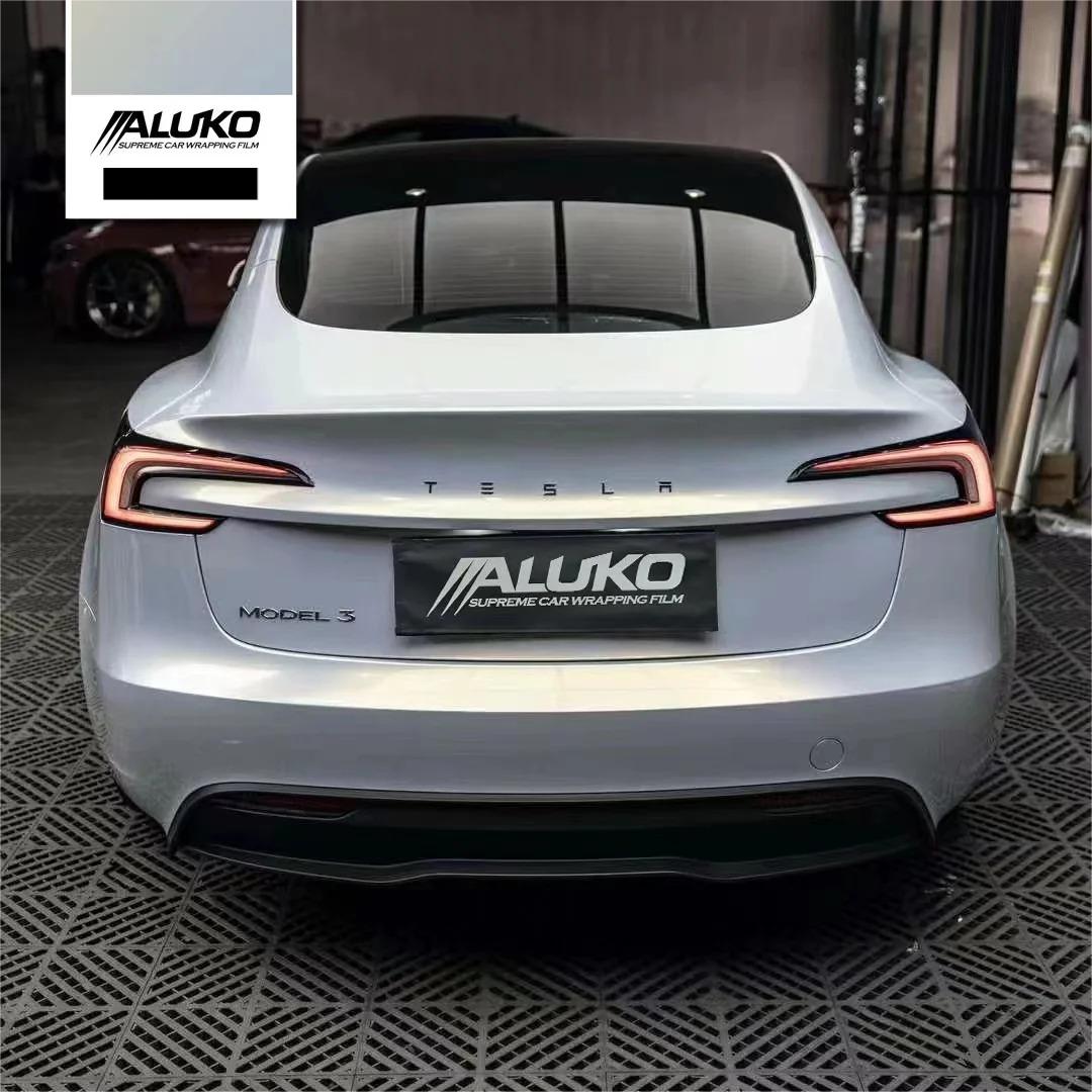 Gloss Metallic Gold Grey Car Vinyl Wrap product image 6 - Veloro metallic vinyl wrap