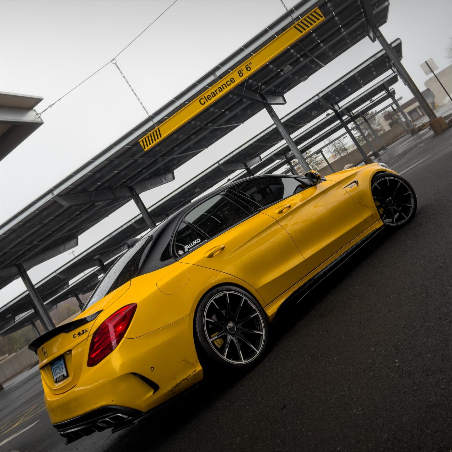 Gloss Metallic Golden Yellow Car Vinyl Wrap PET product image 5 - Veloro metallic vinyl wrap