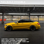 Gloss Metallic Golden Yellow Car Vinyl Wrap PET product image 4 - Veloro metallic vinyl wrap