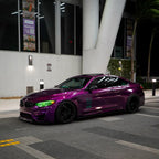 Gloss Metallic Grape Purple Car Vinyl Wrap PET product image 5 - Veloro metallic vinyl wrap
