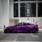 Gloss Metallic Grape Purple Car Vinyl Wrap PET product image 6 - Veloro metallic vinyl wrap