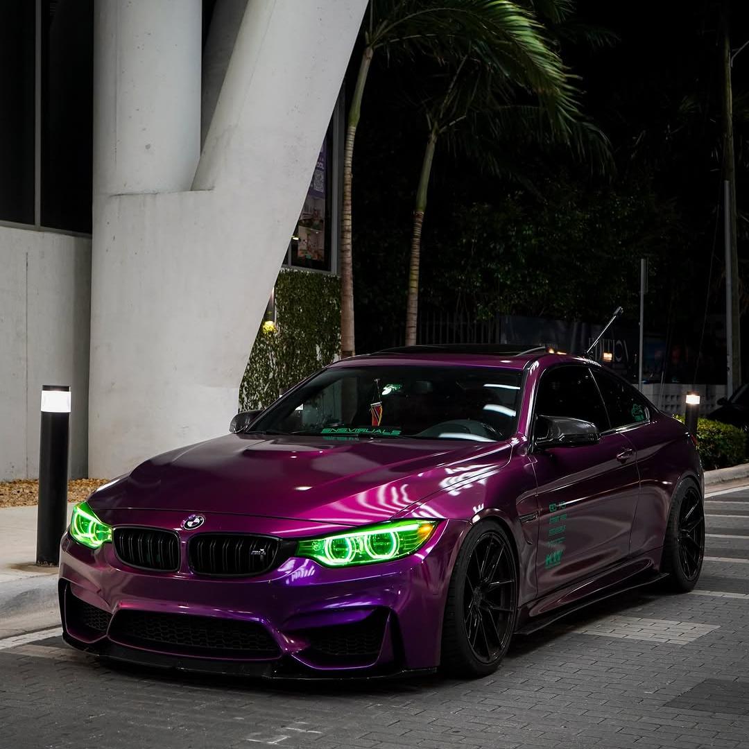 Gloss Metallic Grape Purple Car Vinyl Wrap PET product image 3 - Veloro metallic vinyl wrap