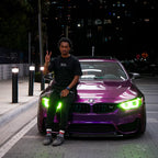 Gloss Metallic Grape Purple Car Vinyl Wrap PET product image 8 - Veloro metallic vinyl wrap
