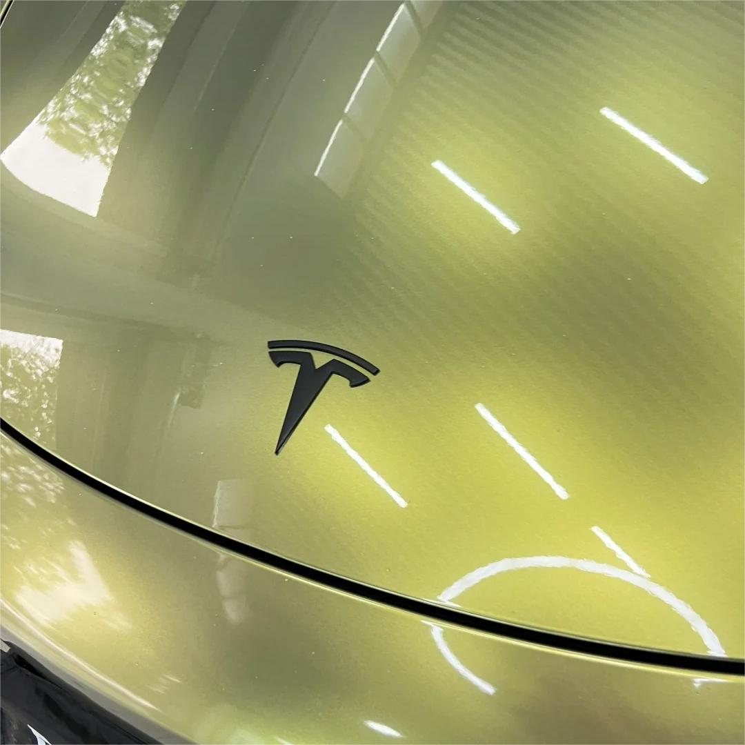 Gloss Metallic Green Gold Car Vinyl Wrap product image 7 - Veloro metallic vinyl wrap
