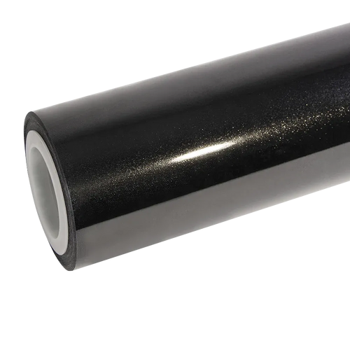 Gloss Glitter Dark Grey Car Vinyl Wrap Sale