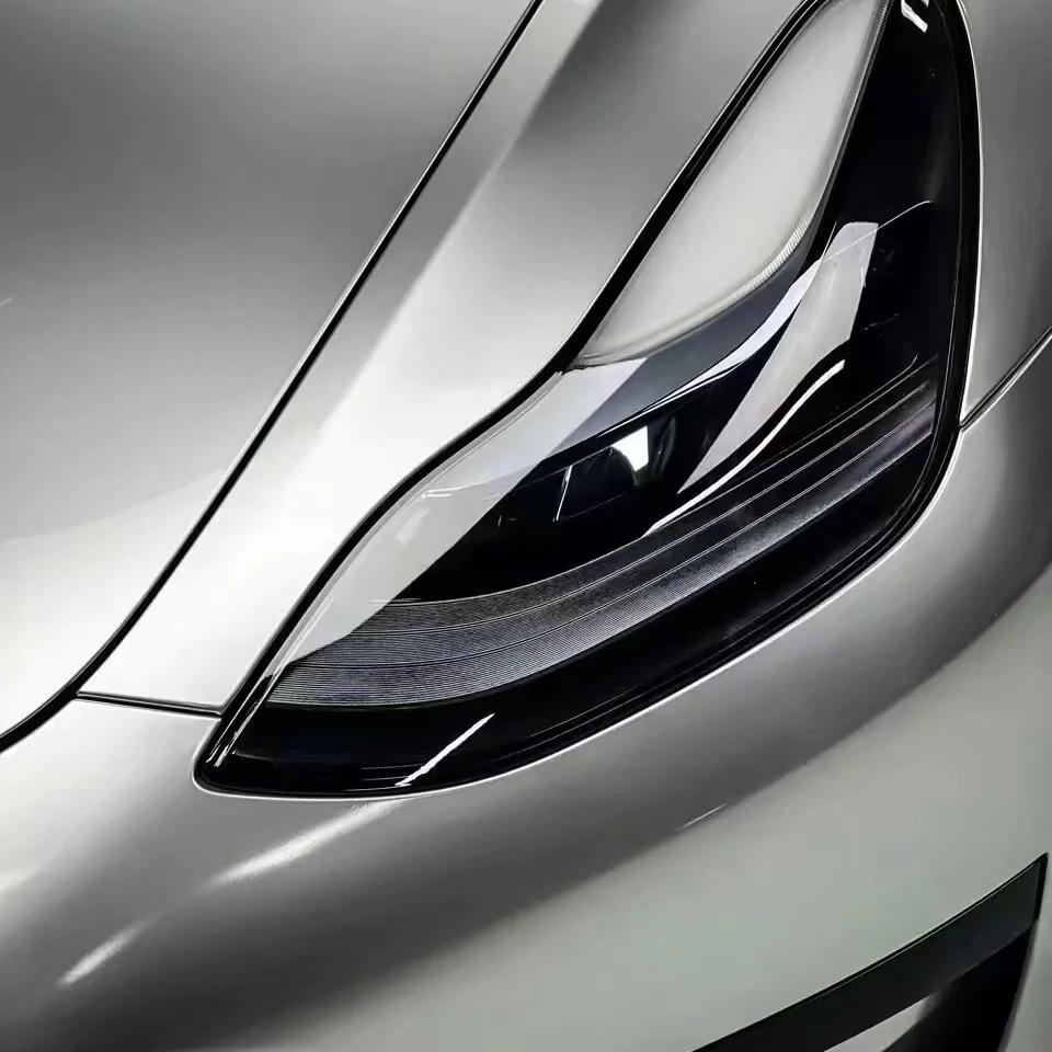 Gloss Metallic GT Silver Car Vinyl Wrap PET product image 5 - Veloro metallic vinyl wrap