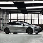 Gloss Metallic GT Silver Car Vinyl Wrap PET product image 3 - Veloro metallic vinyl wrap