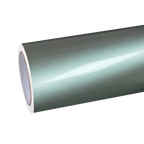 Gloss Metallic Hadlin Green Car Vinyl Wrap PET