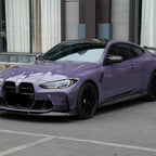Gloss Metallic Hazy Purple Car Vinyl Wrap PET product image 3 - Veloro metallic vinyl wrap