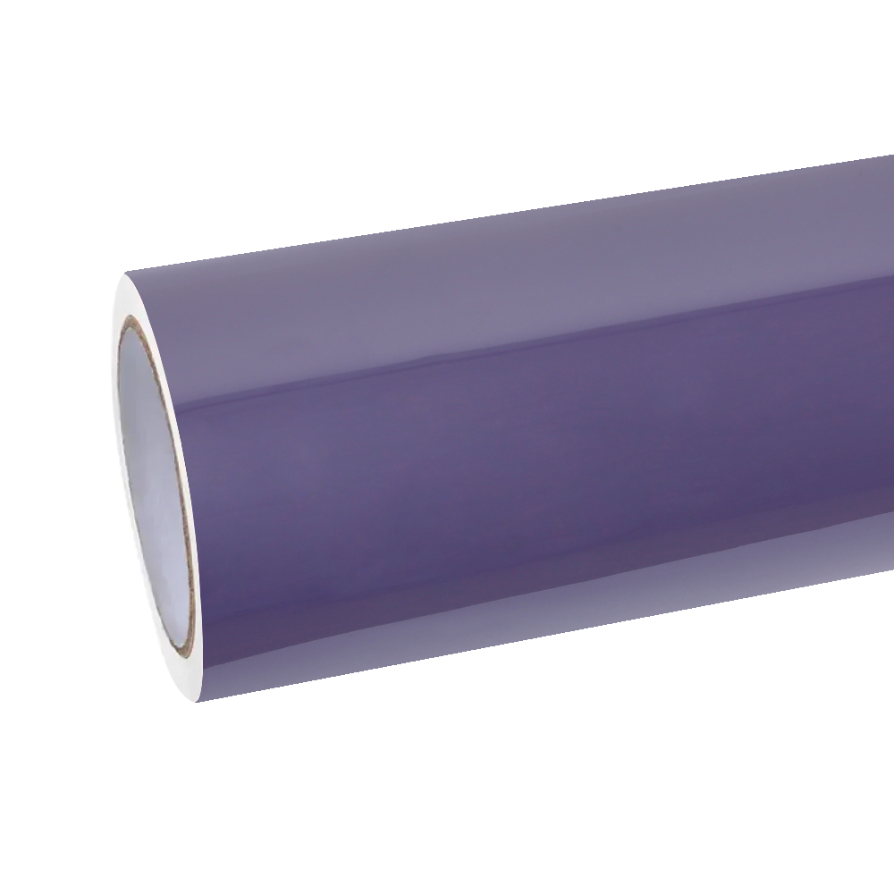 Gloss Metallic Hazy Purple Car Vinyl Wrap PET