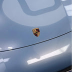 Gloss Metallic Porsche Ice Blue Car Vinyl Wrap PET product image 5 - Veloro metallic vinyl wrap