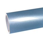 Gloss Metallic Porsche Ice Blue Car Vinyl Wrap PET