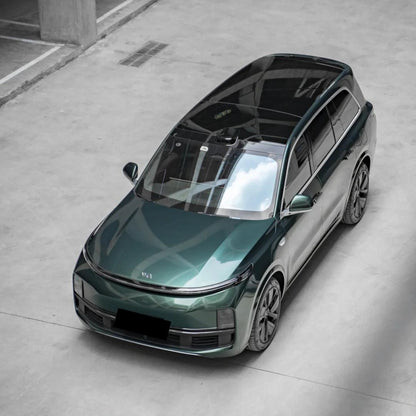 Gloss Metallic Ideal Dark Green Car Vinyl Wrap product image 3 - Veloro metallic vinyl wrap