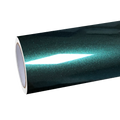 Gloss Metallic Ideal Dark Green Car Vinyl Wrap product image 2 - Veloro metallic vinyl wrap