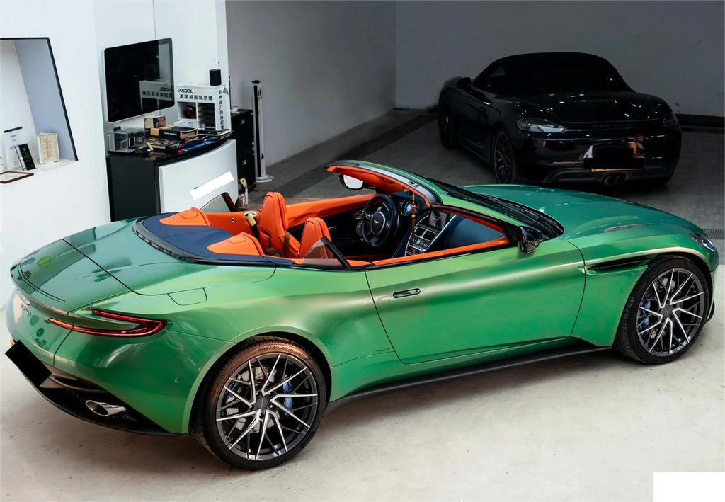 Gloss Metallic Iridescent Emerald Green Car Vinyl Wrap product image 6 - Veloro metallic vinyl wrap
