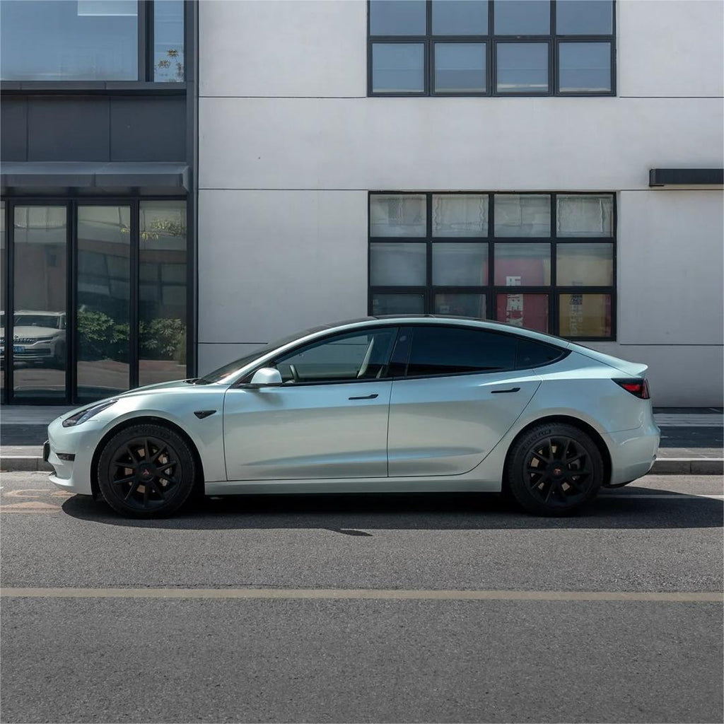Gloss Metallic Jade Green Car Vinyl Wrap product image 7 - Veloro metallic vinyl wrap