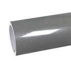 Gloss Metallic Jasper Grey Car Vinyl Wrap PET