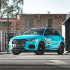 Gloss Metallic Lake Blue Car Vinyl Wrap product image 8 - Veloro metallic vinyl wrap
