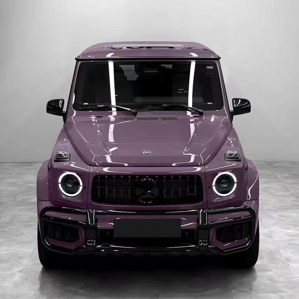 Gloss Metallic Latte Purple Car Vinyl Wrap PET product image 5 - Veloro metallic vinyl wrap