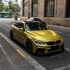 Gloss Metallic Lemon Yellow Car Vinyl Wrap product image 2 - Veloro metallic vinyl wrap