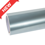 Gloss Metallic Light Steel Blue Car Vinyl Wrap